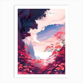 Landscape Painting 21 Art Print