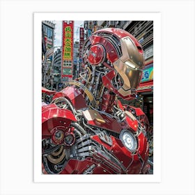 Iron Man 5 Art Print