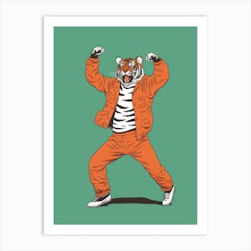 Tiger Dancer Art Print