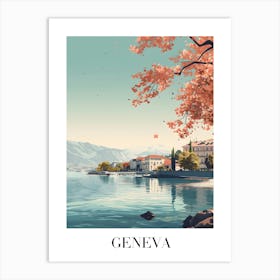 Geneva Switzerland Art Print