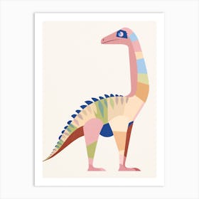 Nursery Dinosaur Art Oviraptor 4 Art Print