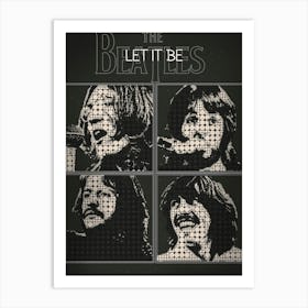 Let It Be The Beatles John Lennon Paul Mccartney George Harrison Ringo Starr Art Print