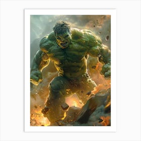 Hulk 11 Art Print