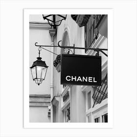 Chanel Sign Art Print