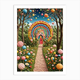 Lollipops Art Print