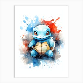 Pokemon Squirtle Art Print