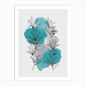 Abstract Watercolor Painting Art Print