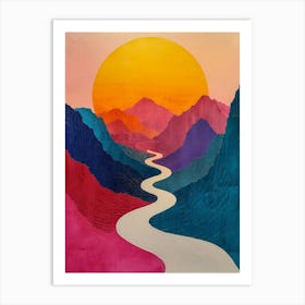 'River' 1 Art Print