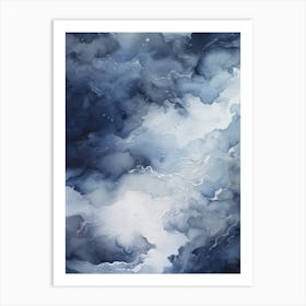 Abstract Watercolor Painting 12 Art Print