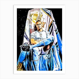 halland Manchester City Player Art Print