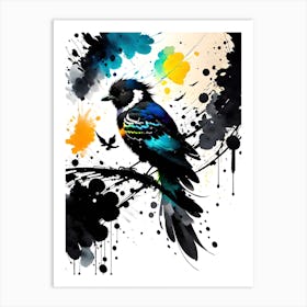 Colorful Bird 3 Art Print