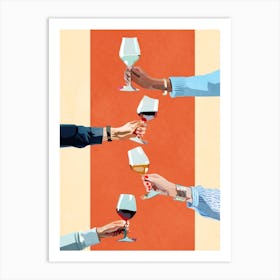 Cheers 1 Art Print