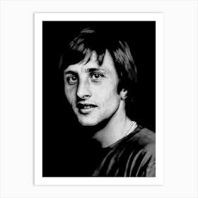 Johan Cruyff 2 Art Print