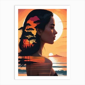 Sunset 1 Art Print