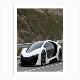 Honda Concept Car Art Print