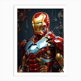 Iron Man 1 Art Print