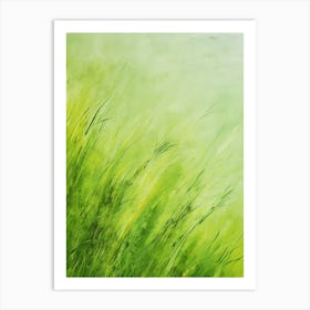 Green Grass 1 Art Print