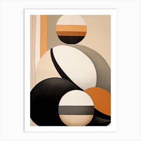 Abstract Sphericals Art Print