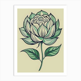 Lotus Flower 36 Art Print