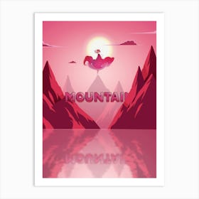 Mountain Art Art Print