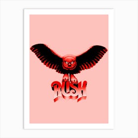 Rush band music 2 Art Print