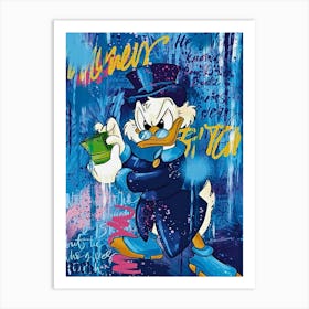 Donald Duck 1 Art Print