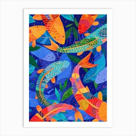 Koi Fish 24 Art Print