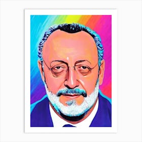 Jean Reno Pop Movies Art Movies Art Print