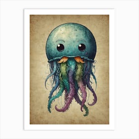 Octopus 42 Art Print