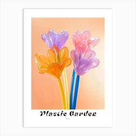 Dreamy Inflatable Flowers Poster Freesia 4 Art Print