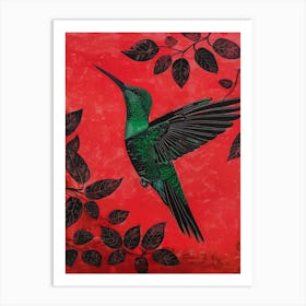 Hummingbird 5 Art Print