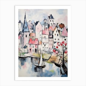 Wells Next The Sea (Norfolk) Painting 1 Art Print