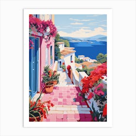 Santorini 3 Art Print