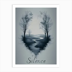 Silence Art Print