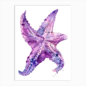 Watercolor Starfish 2 Art Print