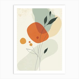 Abstract Flower 70 Art Print