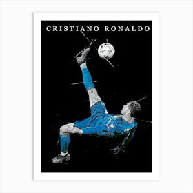 Cristiano Ronaldo Real Madrid 2 Art Print