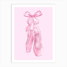 Pink Ballet Shoes 2 Poster