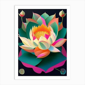 Sacred Lotus Fauvism Matisse 1 Art Print