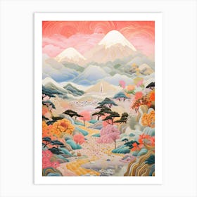 Asian Landscape 5 Art Print