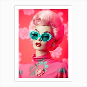 Oh Barbie No 1 Art Print