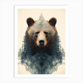 Grizzly Bear Art Print