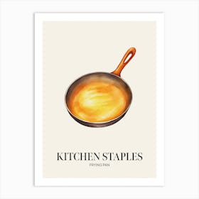 Kitchen Staples Frying Pan 3 Art Print