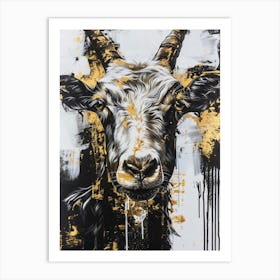 Goat Head 4 Art Print