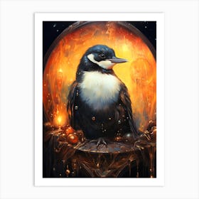 Bird In A Glass Art Print