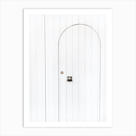 White Door Art Print