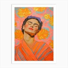 Happy Frida Art Print