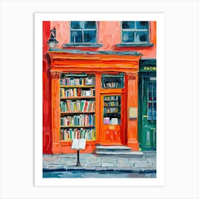 Dublin Book Nook Bookshop 3 Art Print