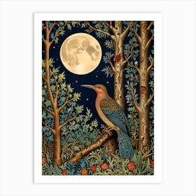 William Morris Bird In The Woods 1 Art Print