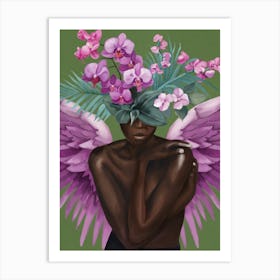 Celestical Bloom 2 Art Print